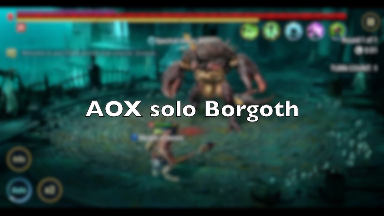 Aox solo Borgoth