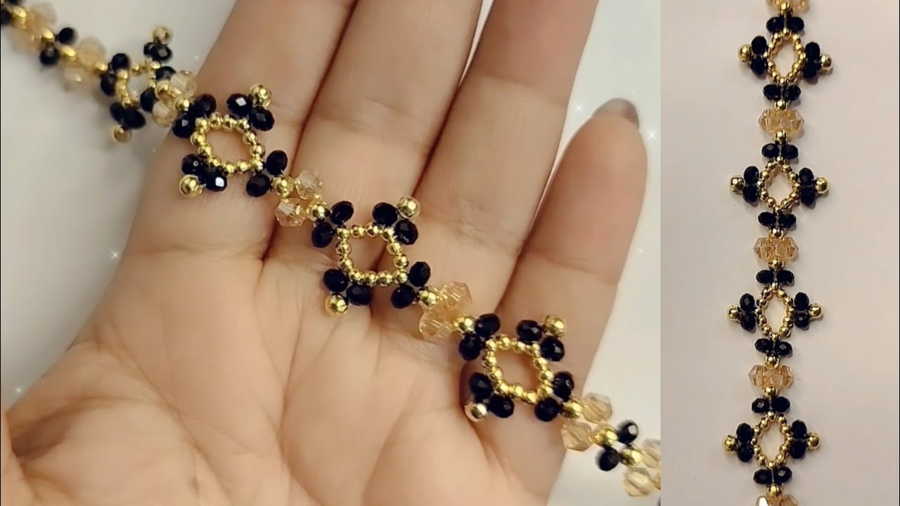 How To Make Bead Mangalsutra Bracelet At Home || Diy Bead Bracelet For Beginners ||
