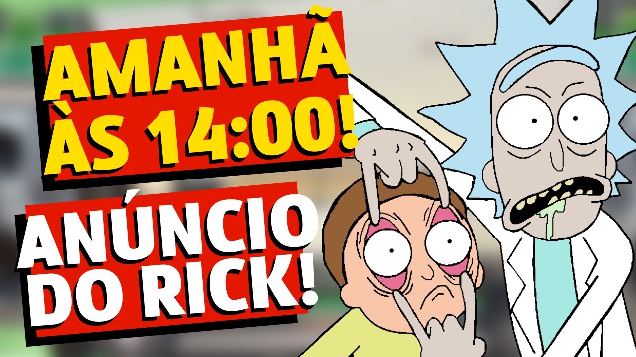 POSS&Iacute;VEL AN&Uacute;NCIO DO RICK SER&Aacute; FEITO AMANH&Atilde; &Agrave;S 14:00! | Not&iacute;cias de Multiversus