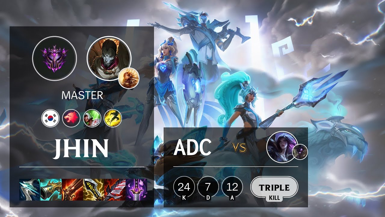 Jhin ADC vs Kai'Sa - KR Master Patch 11.22