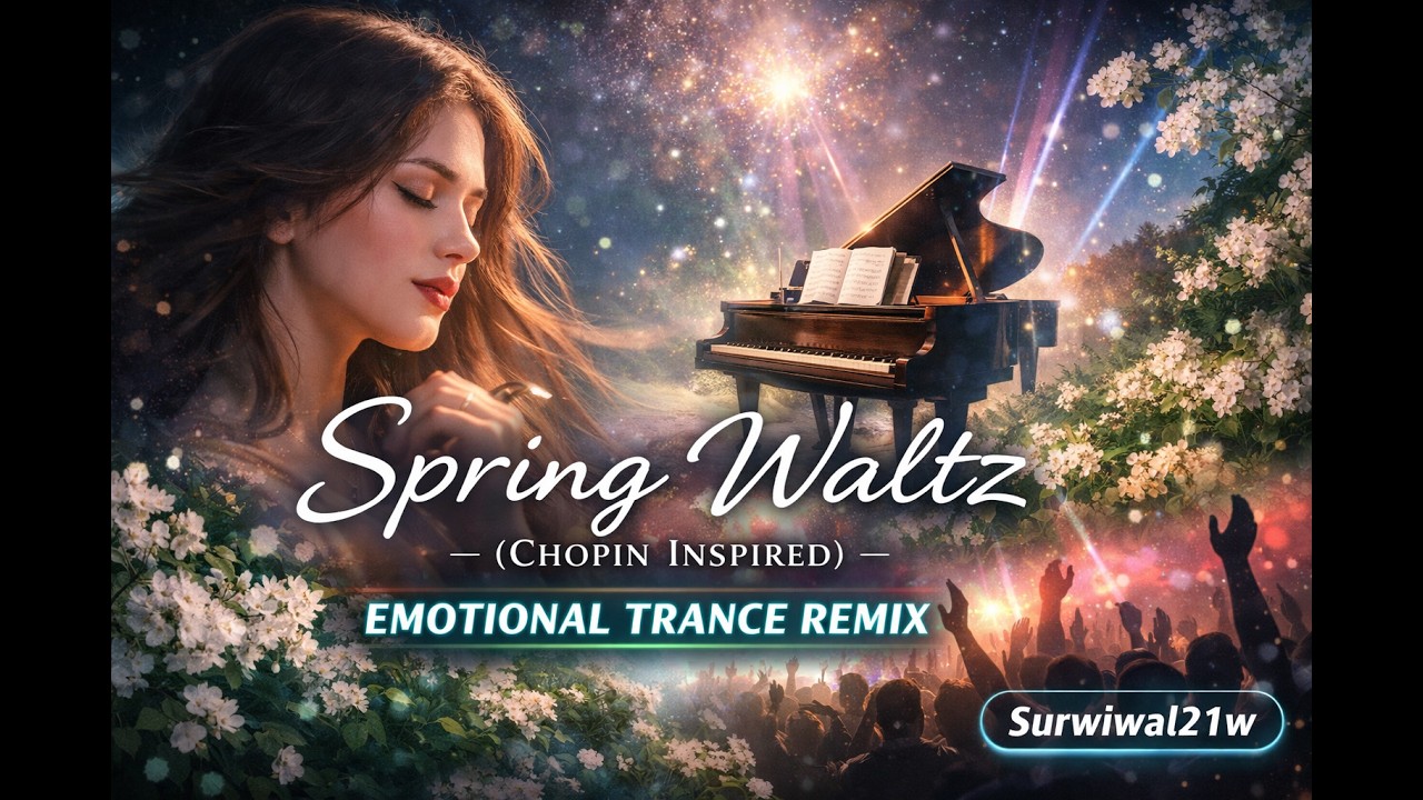 Spring Waltz (Chopin Inspired) | Emotional Trance Remix | Surwiwal21w