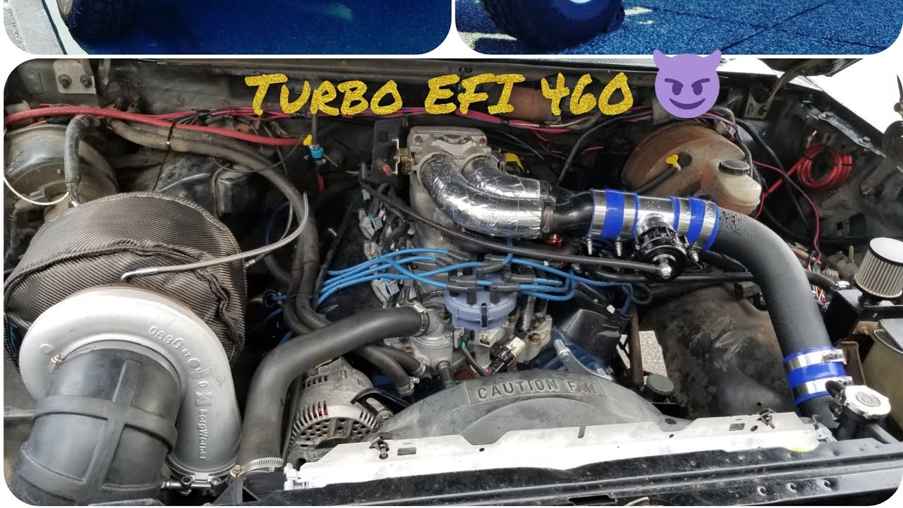 Ride in the turbo EFI 460 Ford