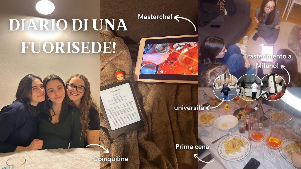La mia prima settimana da fuorisede! | Università, trasferimento, tanto cibo & more! *weekly vlog*