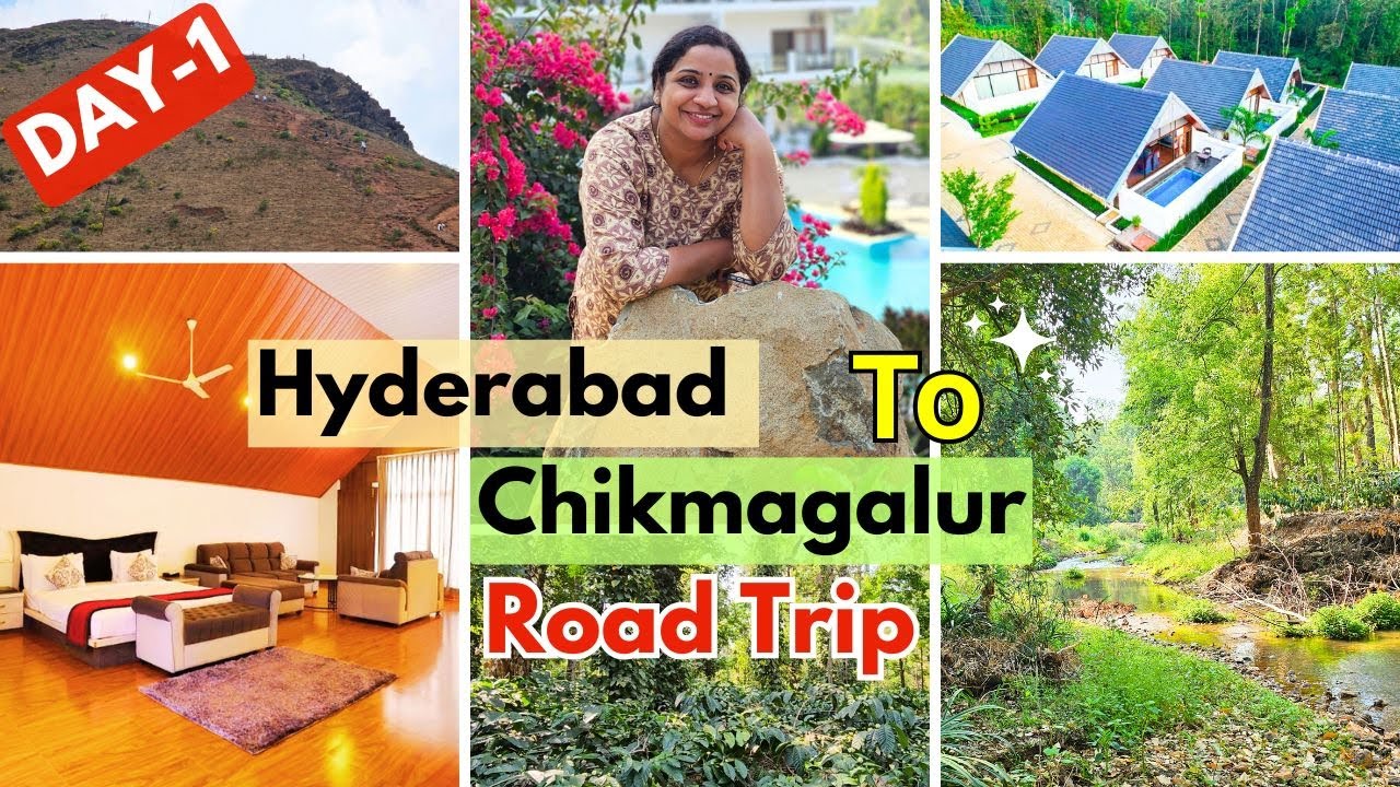 Hyderabad To Chikmagalur Road Trip-Day1 | The Grand Retreat Resort Chikmangalur | HYD to chikmagalur