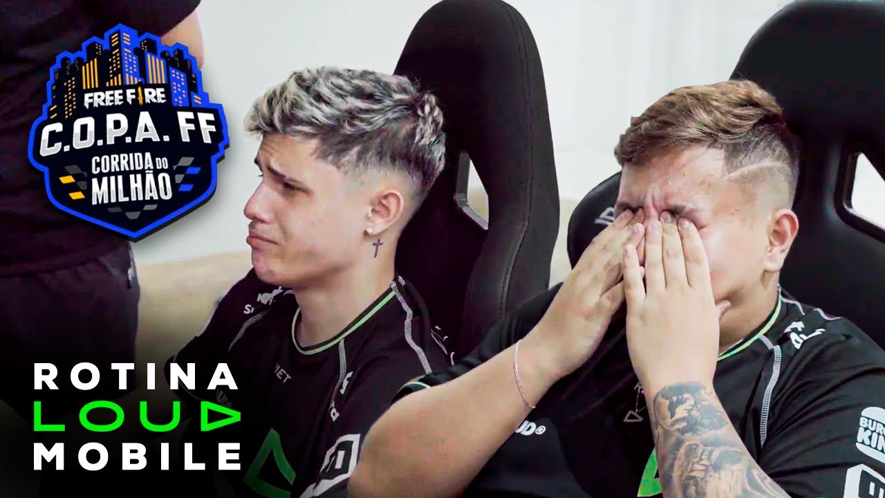 FOI NO DETALHE!! BASTIDORES DA C.O.P.A FREE FIRE na LOUD!!
