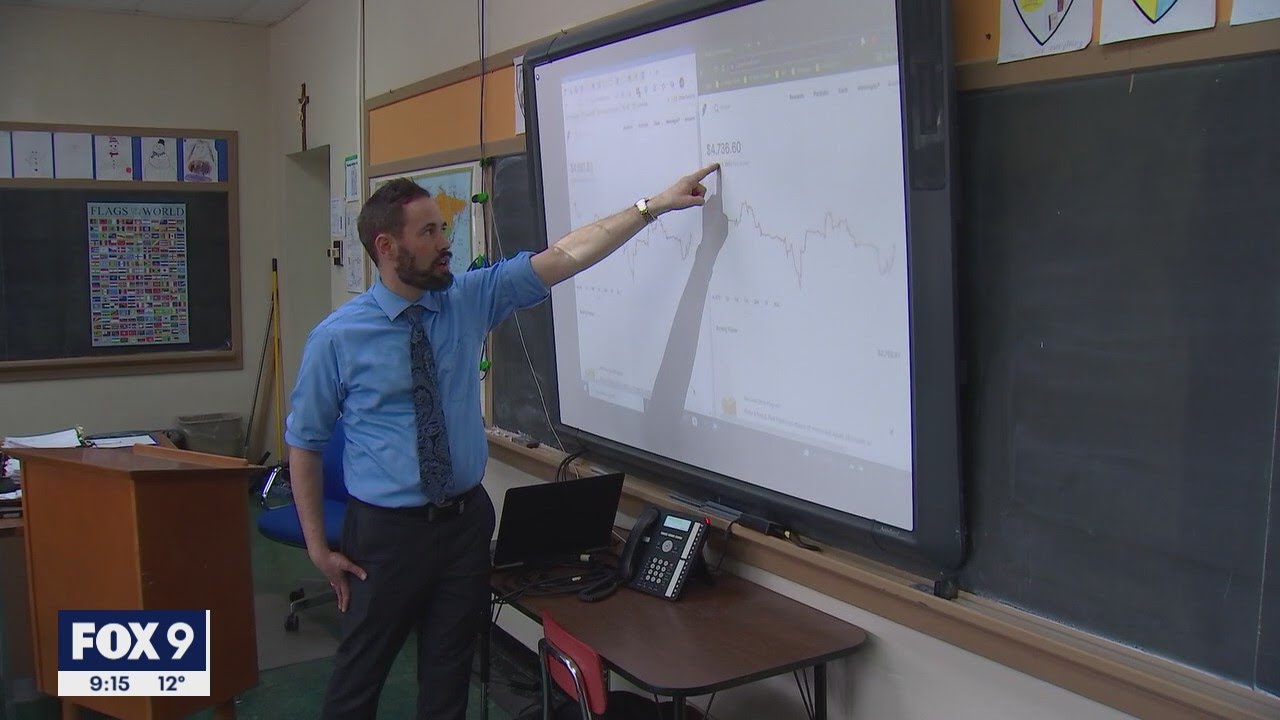 Sleepy Eye students get real-world lesson in investments with real cash I KMSP FOX 9