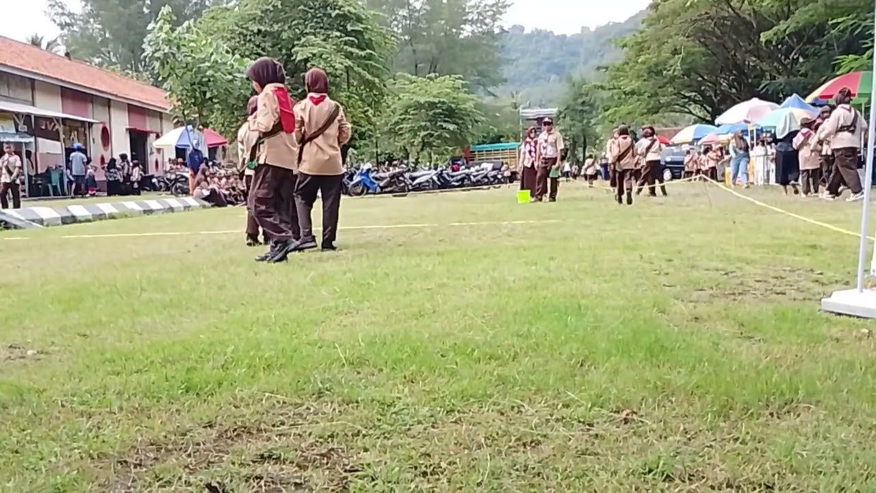 Taman Permainan Lempar Tagkap Bola Pesta Siaga Kecamatan Ayah 2026