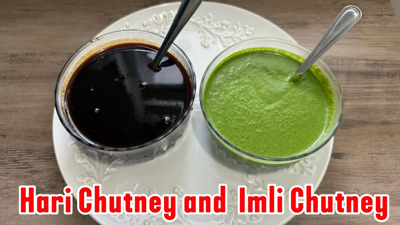 Sweet & Spicy Chutney Recipe | Green and Imli Chutney@TheHomeKitchenTadka 