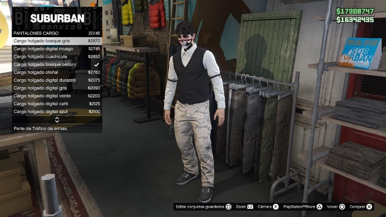 Como tener joggers facil en GTA V online