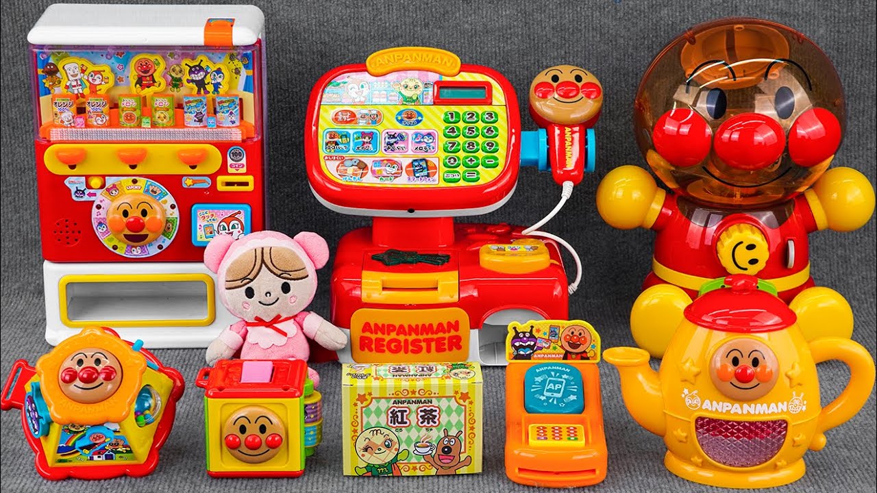 90 Minutes Satisfying with Unboxing Anpanman Convenience Store Toy Collection ASMR |アンパンマンのおもちゃまとめ大全