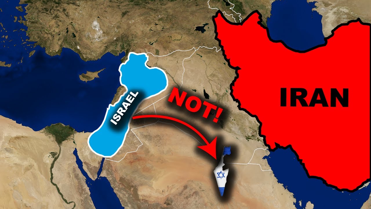 The true size of Israel is now revealed—shocking!