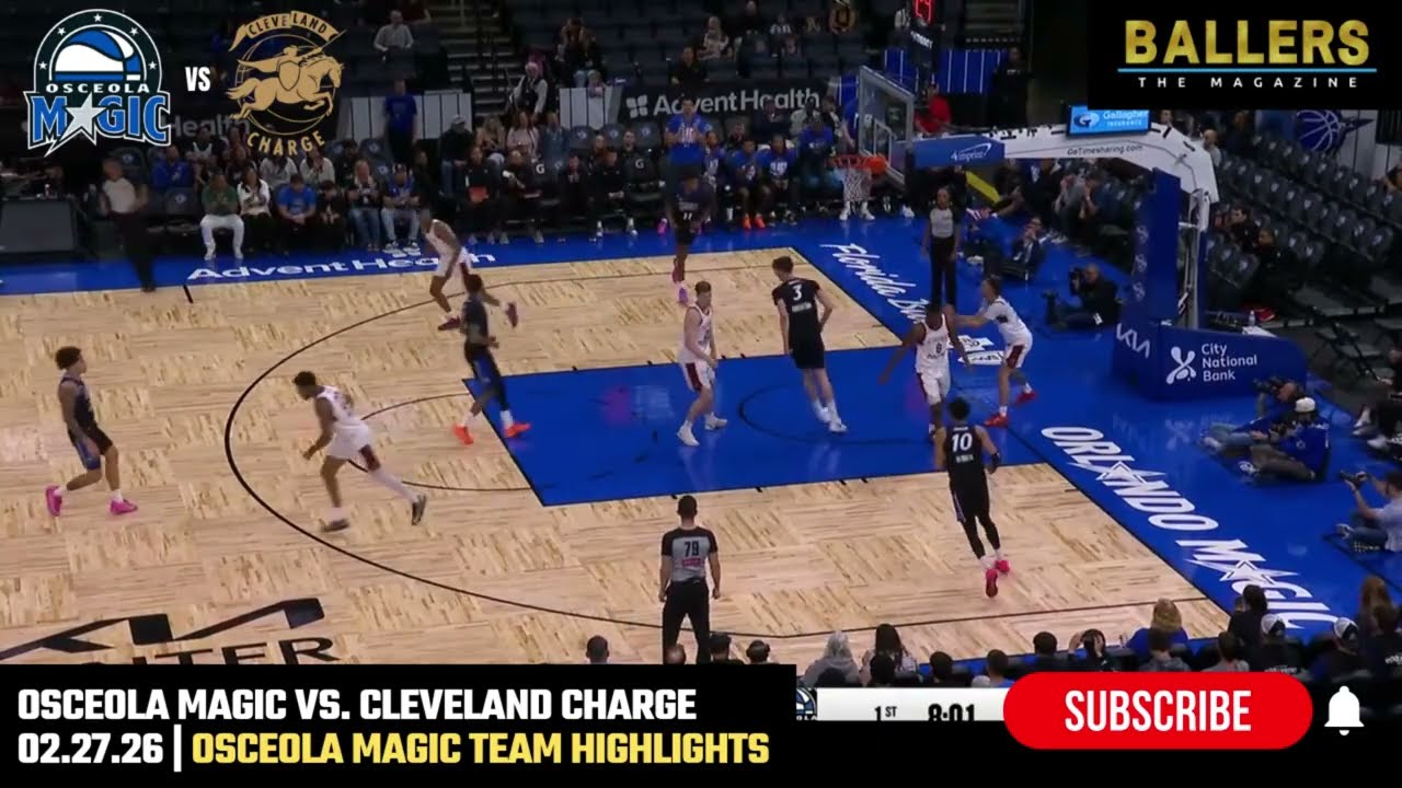 Osceola Magic Highlights vs. Cleveland Charge | Team Highlights | NBA G League | 02.27.26