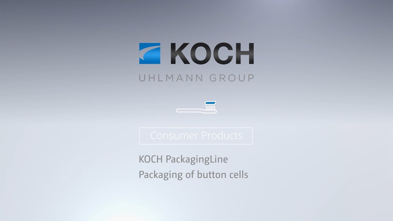 KOCH | KOCH packagingLine - VARTA Packaging of button cells