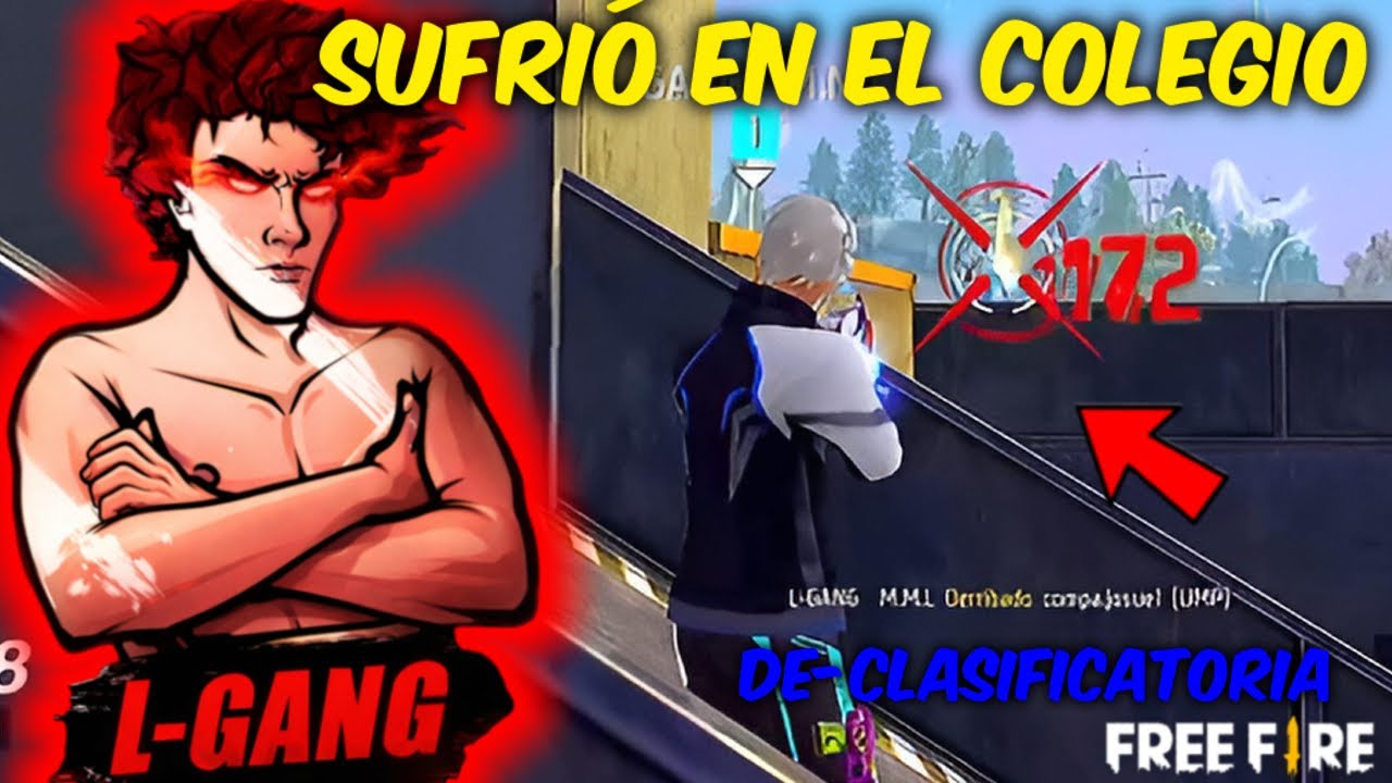 L-GANG CUENTA COMO SUFRIÓ EN EL COLEGIO