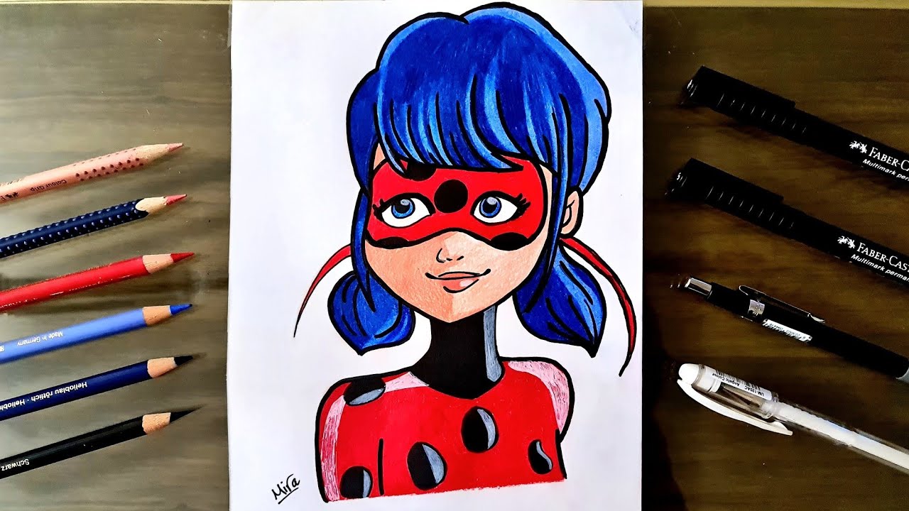 Drawing Miraculous Ladybug