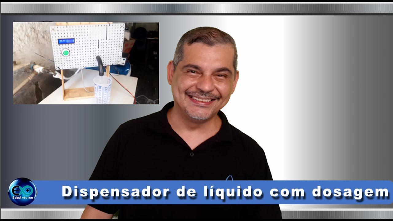 Dispensador de Líquido com dosagem em Arduino
