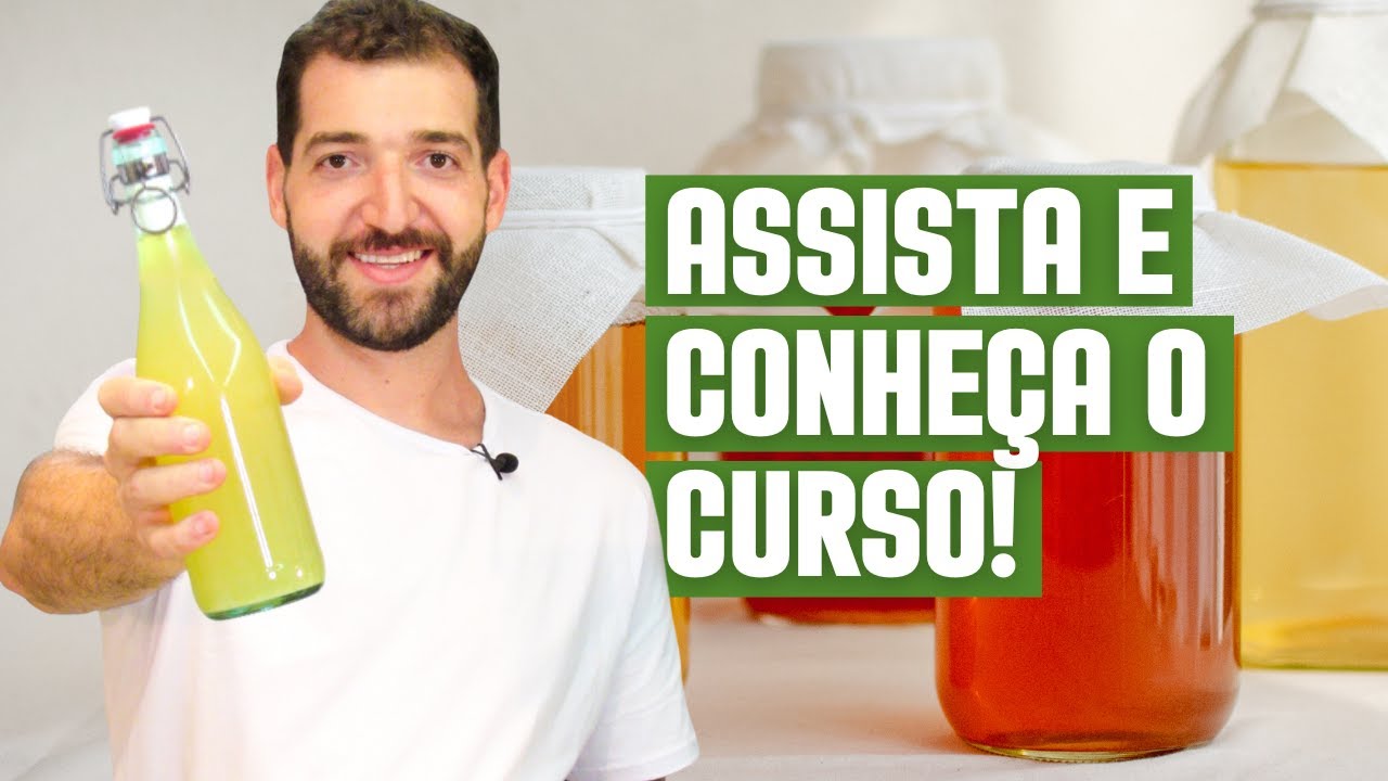Kombucha curso on line | O MAIS COMPLETO DO MERCADO | Enzo Neto