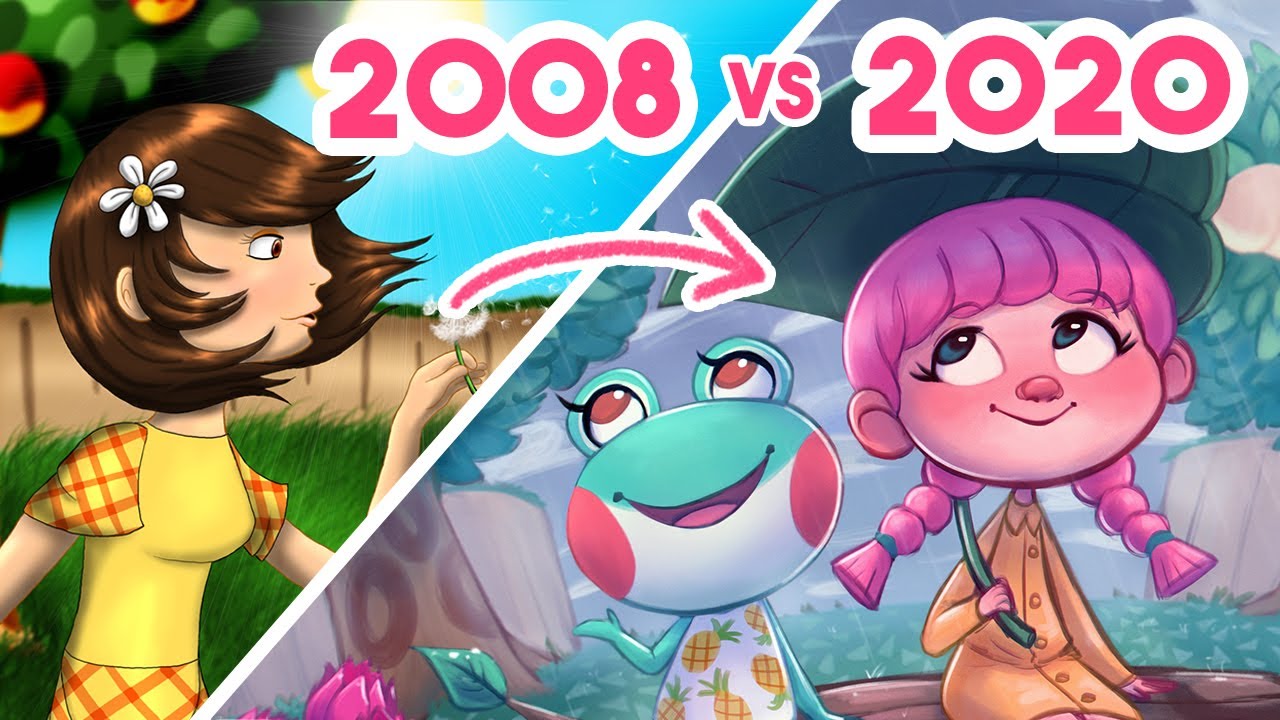 CRITIQUING MY OLD ANIMAL CROSSING ART! 🙈🎨 | 2008-2020