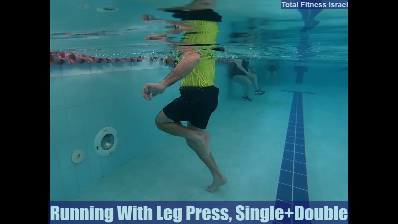 Aqua fitness Exercises  with the wall with Oded Netzer