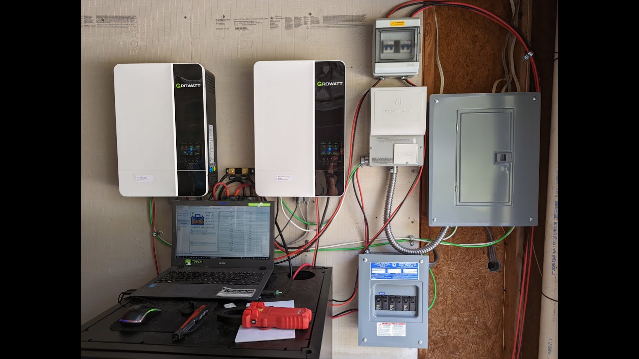 Growatt Inverter Solar System Setup