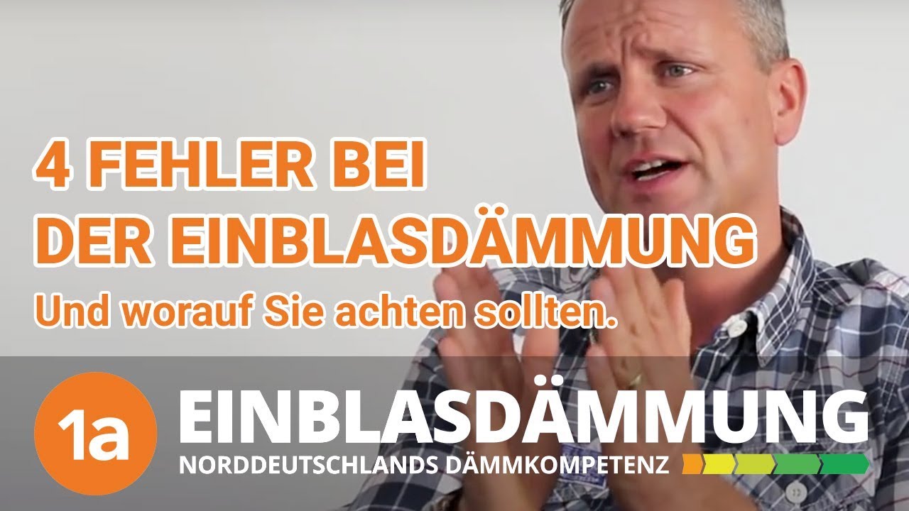4 Fehler bei Einblasd&auml;mmung - 1aEinblasd&auml;mmung.de