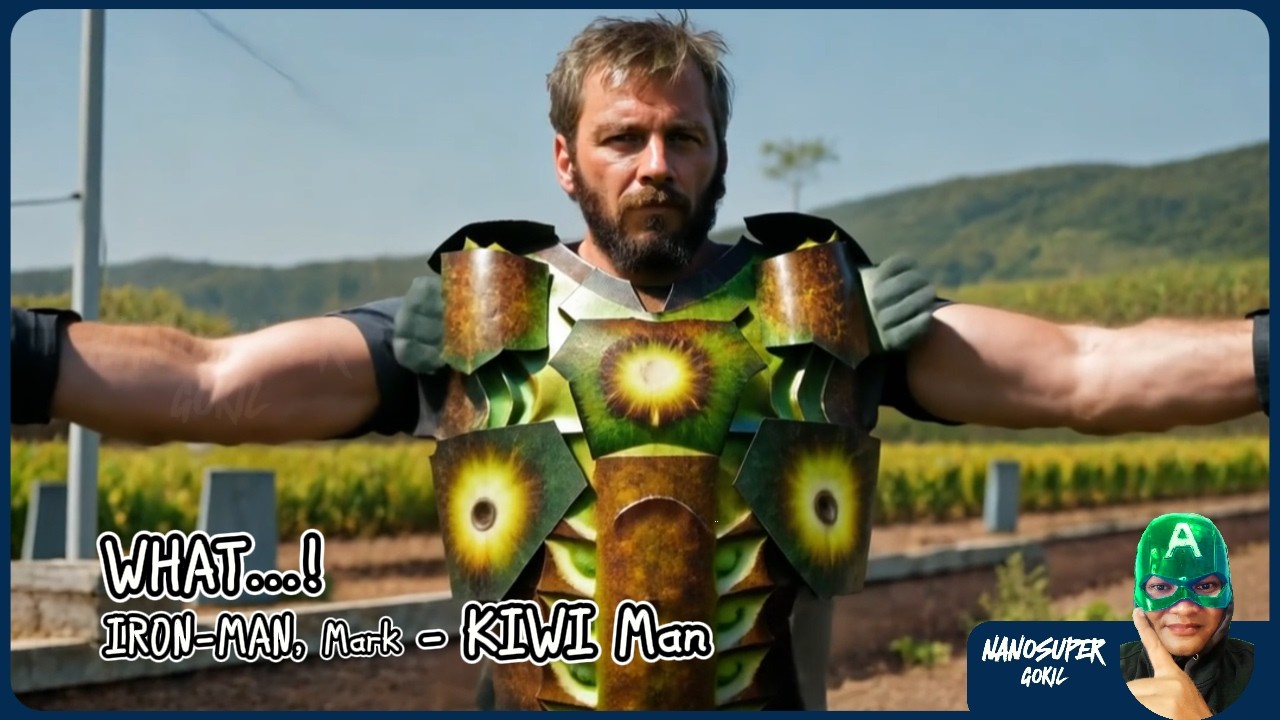 WHAT...! IRON-MAN Mark &ndash; KIWI Man 🥝🦾