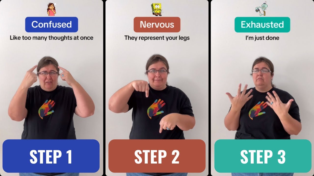 Tutorial: ASL Emotions for Beginners | Easy-to-Memorize ASL