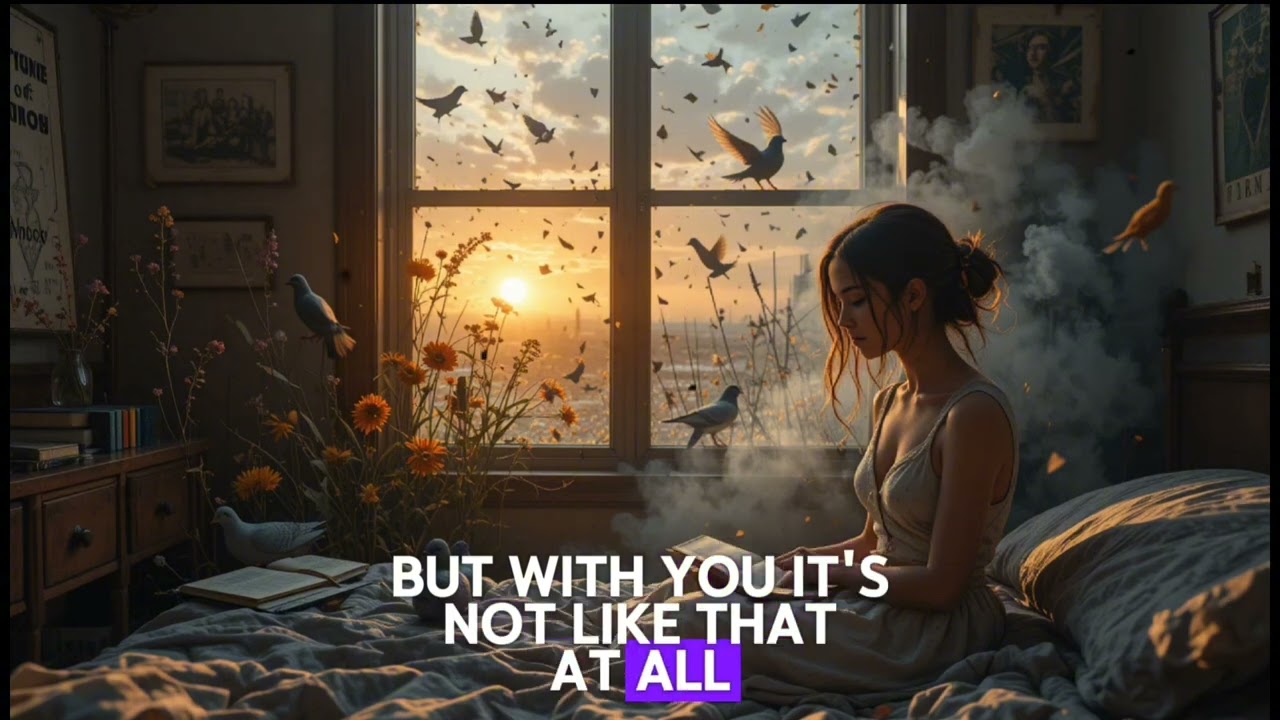 A song about love that so desperately wants him/her to be here. Just enjoy the song. 💓