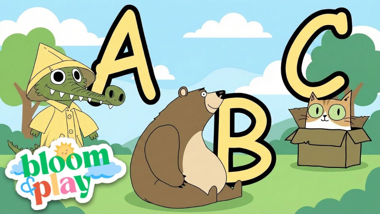 Learn The ABCs With Animals | The Animal Alphabet Song For Kids | Toddler Learning Video