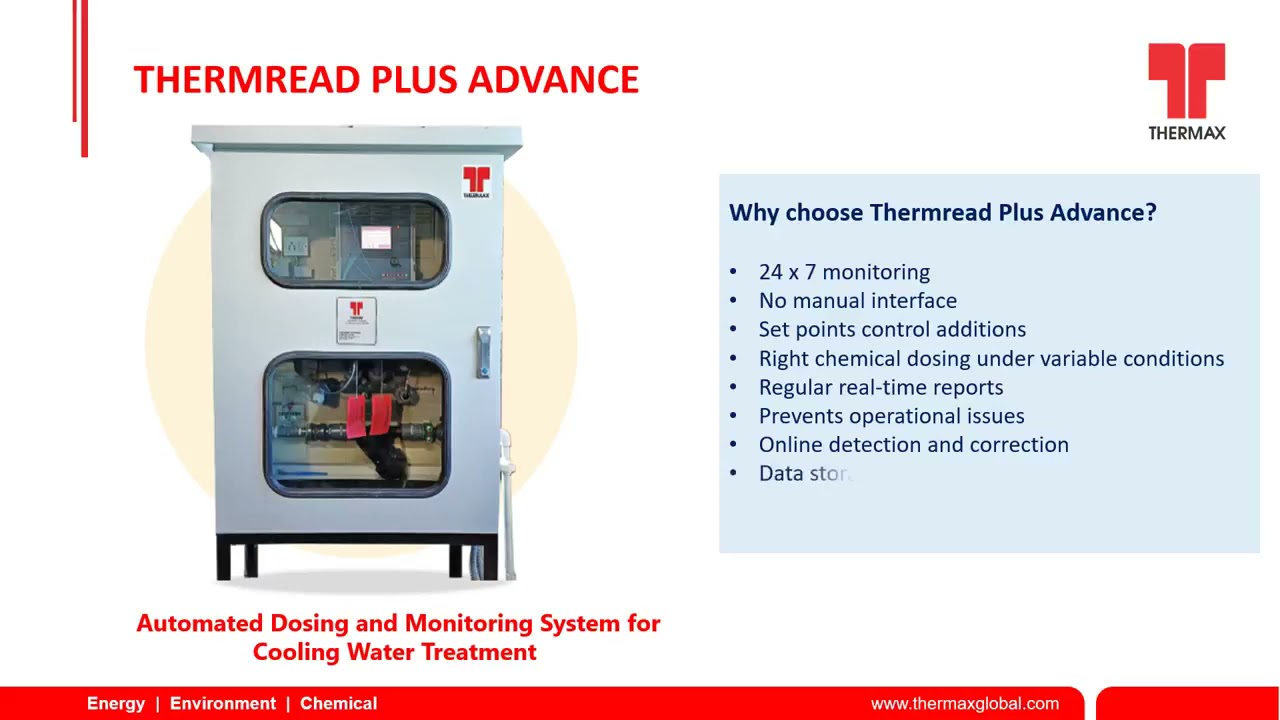 #Thermax #Chemical #watertreatment #coolingtower #watermanagement #digital #costsaving #watersaving