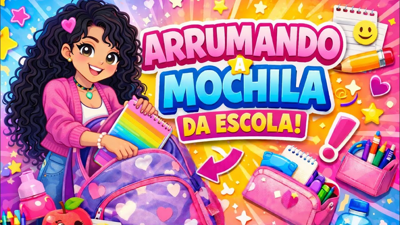 ARRUMANDO MINHA MOCHILA - 2026 | MALUU VALE