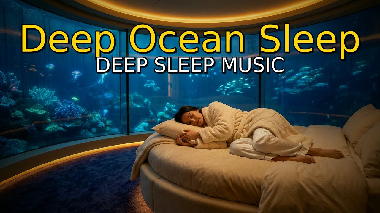 Deep Sleep • Underwater Bedroom Ambience & 432Hz Delta Waves 🌊