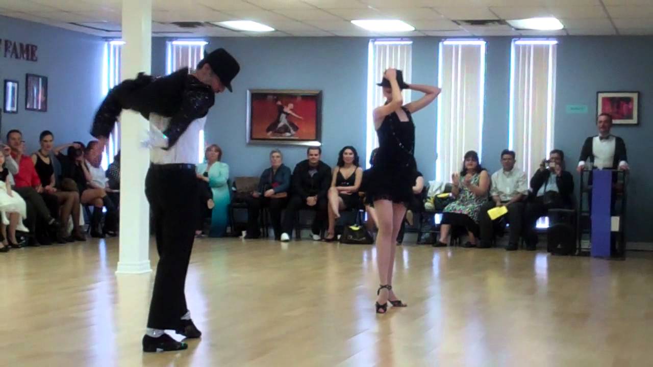 Dancing Like the Stars Natalia Kirillova with student Tarek