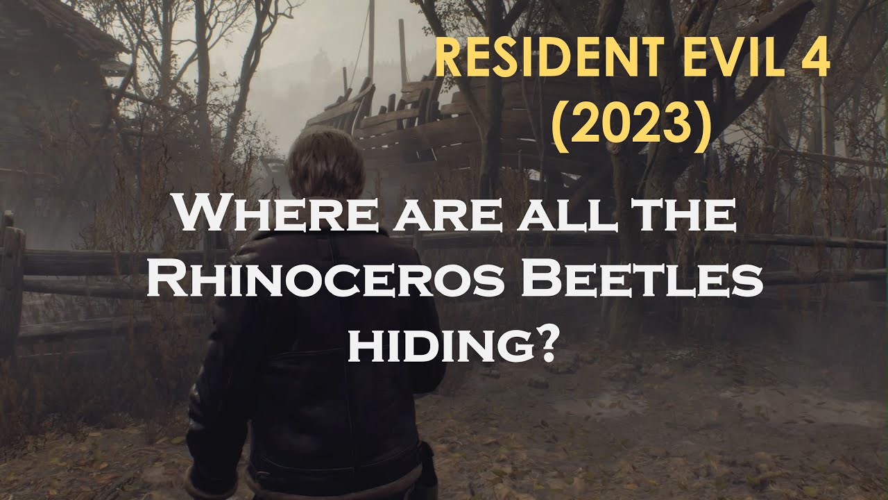 Как найти всех жуков-носорогов в Resident Evil 4 (2023)?
