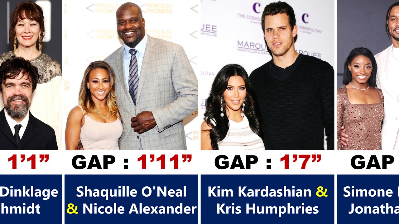 Celebrity Couples With Biggest Height Differences &mdash; Towering Over Their Partners