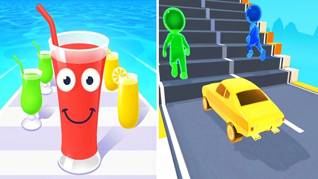 Juice Run vs Shape Shifting 2025 Max Level Unlocked SpeedRun Gameplay