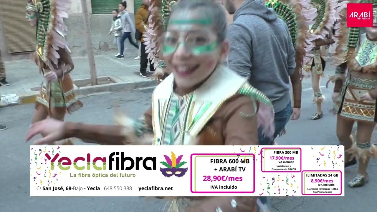 DESFILE INFANTIL DE CARNAVAL YECLA 2023