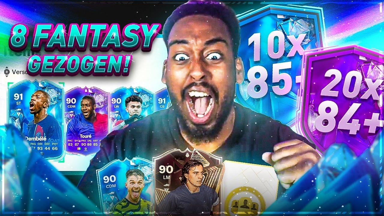 OMG🤩 8x FANTASYS in EINEM PACK GEZOGEN🚨FANTASY TEAM 2 PACK OPENING🔥| EA FC