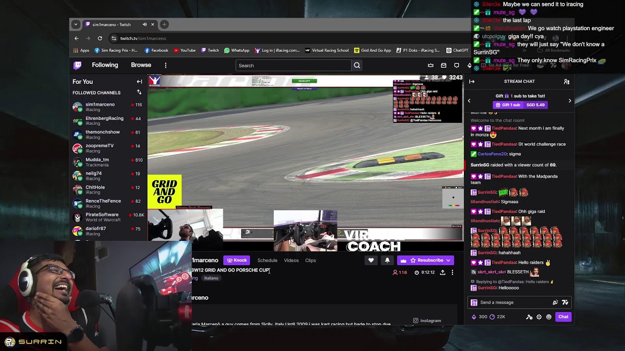 🛑PCUP Monza🛑 | Chat Vibes 🔥| Path to Partner 💥| @teampgz Academy Driver 🤟