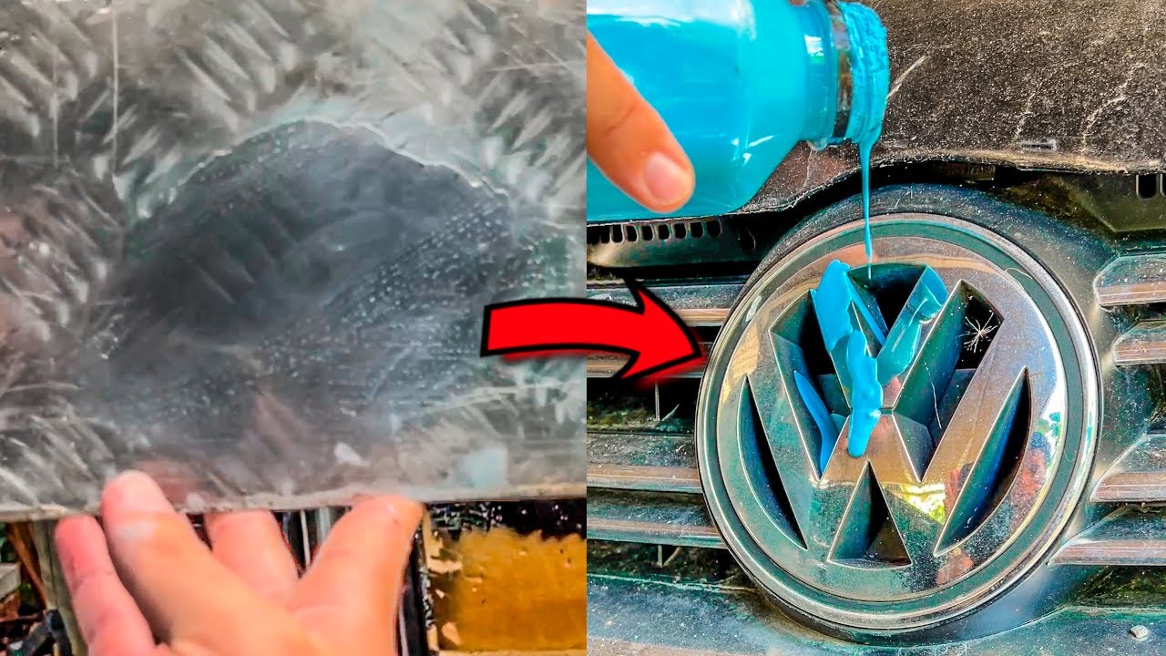 Testei a famosa Baba Azul que deixa qualquer metal fosco igual ESPELHO! 😱✨