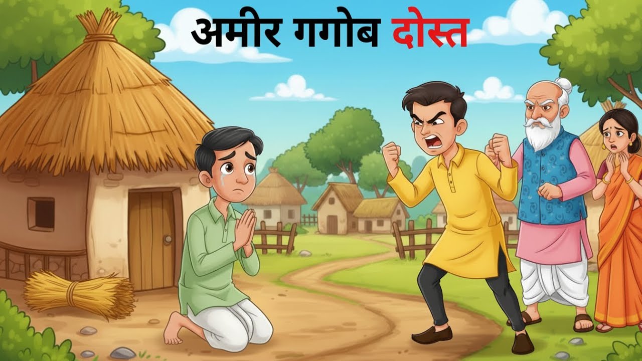 अमीर गरीब दोस्त | Ameer Gareeb Dost | HINDI KAHANIYA | HINDI STORIES