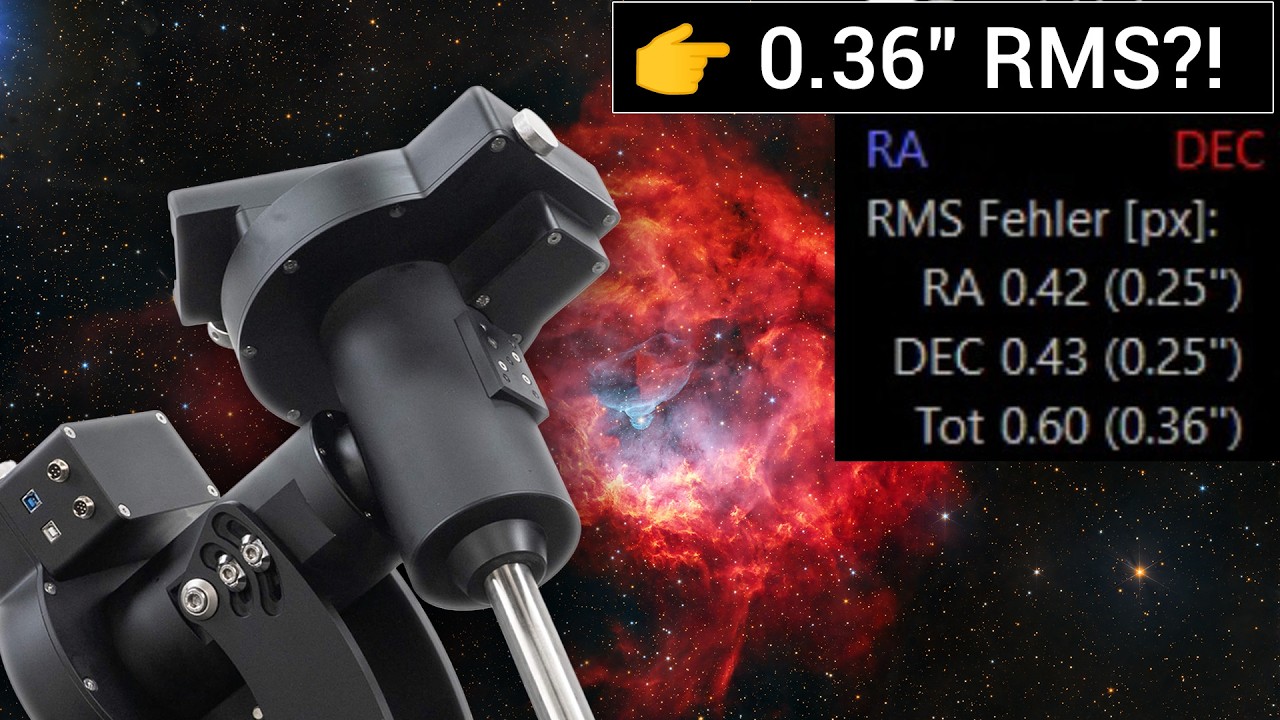 Astrofotografie mit der Twinstar FG80 &ndash; so gut ist sie wirklich - Montierung aus Europa