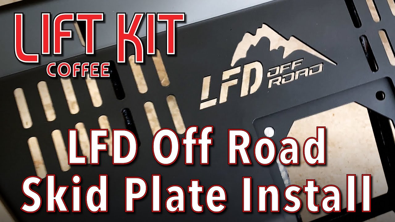 LFD Off Road Skid Plate Install - 4th Gen 4Runner (4K)