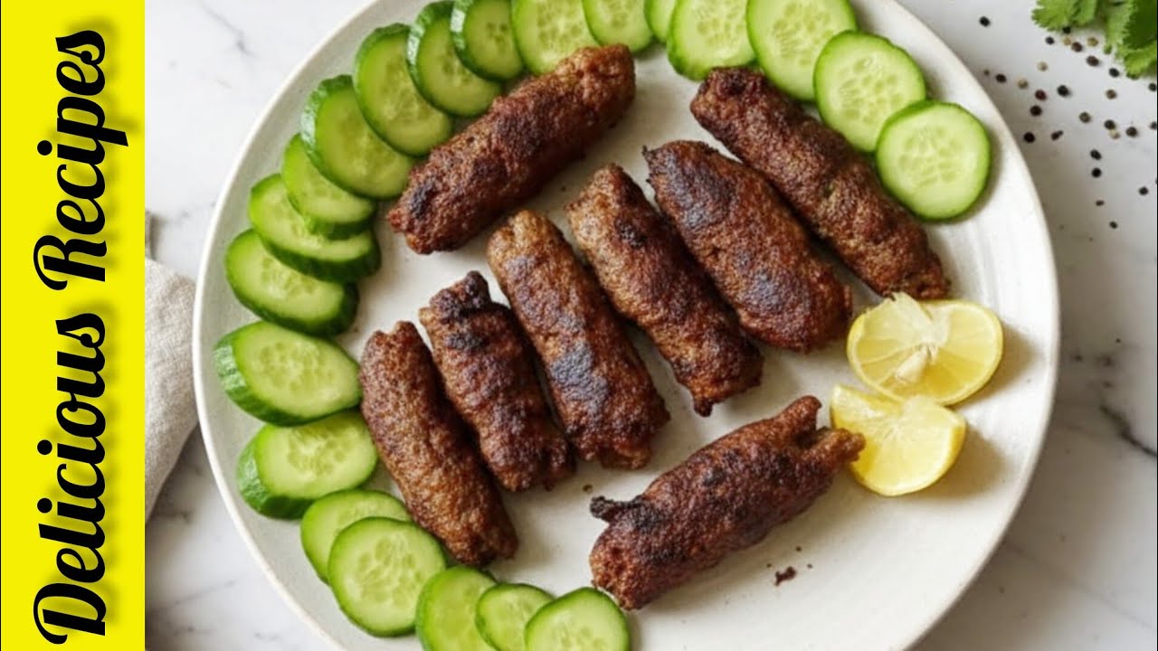 Seekh Kabab Recipe By Delicious Recipes | Restaurant Style Seekh Kabab | Ramadan Special 
