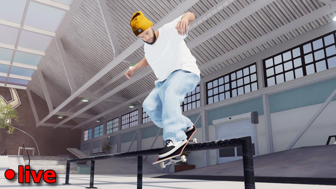 🔴Chilling Playing A New Skateboarding Game🔴Skate Style