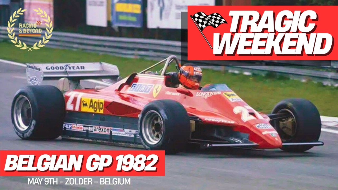 Formula 1 1982 Belgian GP - Villeneuve's Fatal Crash to Watson's Victory | Full Race