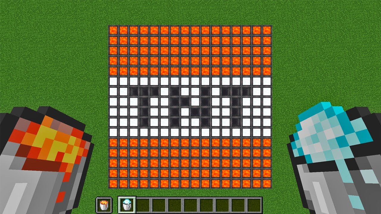i can draw tnt in minecraft !
