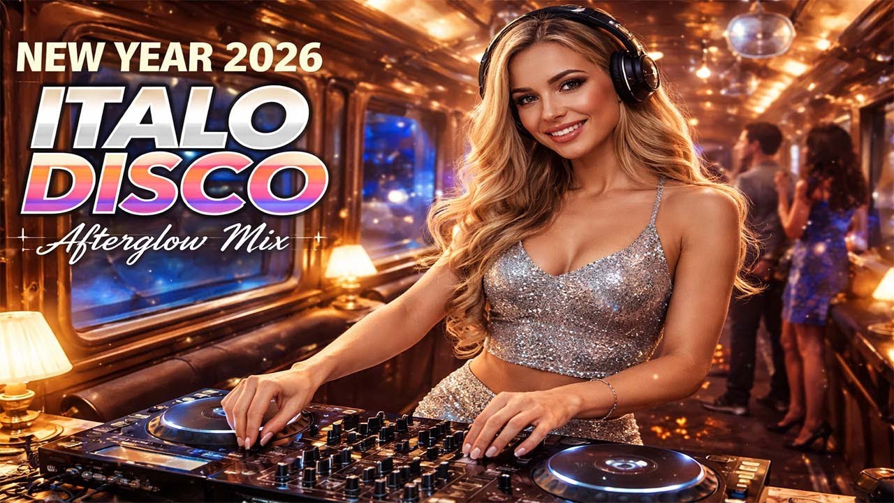Italo Disco Winter Club Night 2026 ❄️ | Neon DJ Party • Ultimate Disco Mix