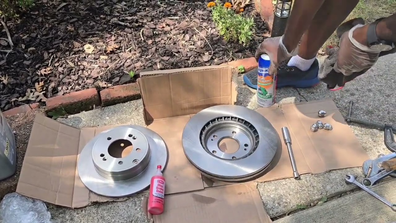 Kia Optima Front Brakes replacement....
