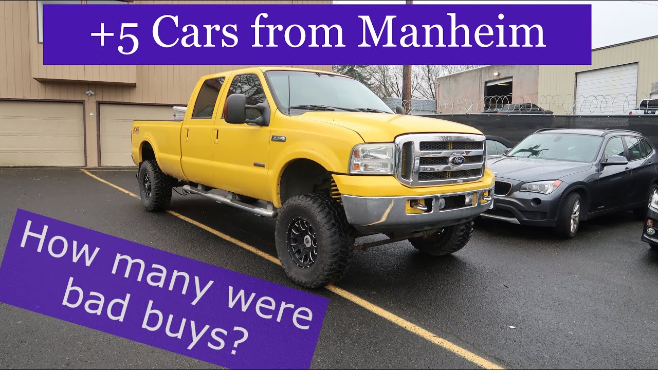 I bought 5 cars from Manheim | Manheim's BAD business practice!